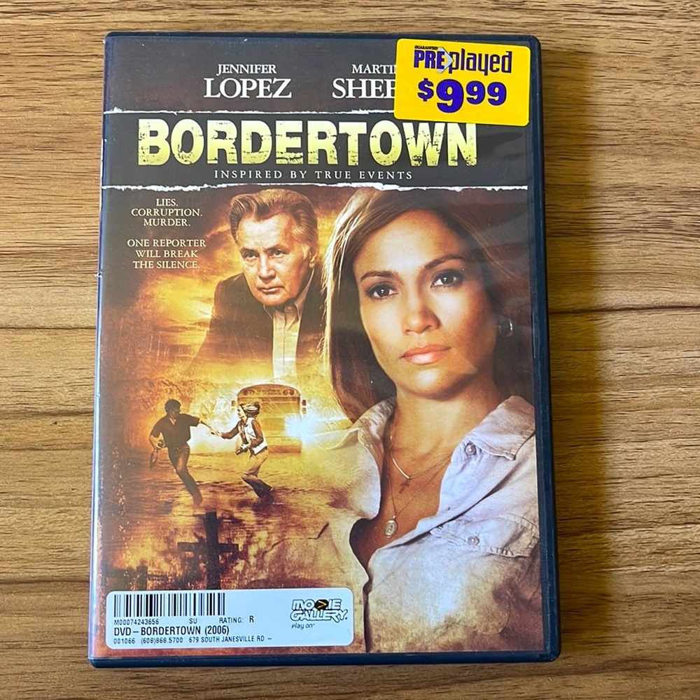 📀3/$20📀 Bordertown DVD